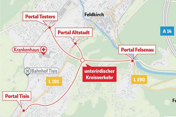 Was hat der Widerstand gegen den Stadttunnel Feldkirch gebracht? <br/> Impulsvortrag & Diskussion 23.3. 18:30 Zuschg, Schaanwald